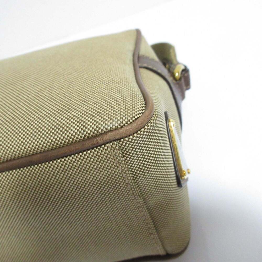 PRADA Cream Canvas Shoulder Bag - Picture 10 of 16